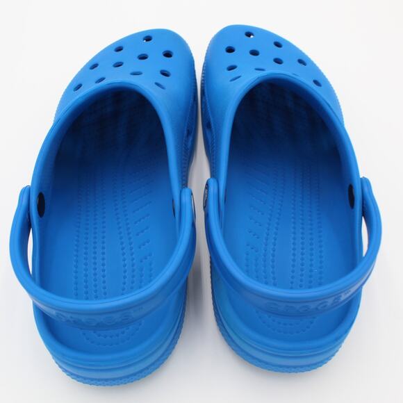 Crocs Classic Clogs Mens 12 Blue Slip On Comfort Water Sandals Shoes - Picture 4 of 6